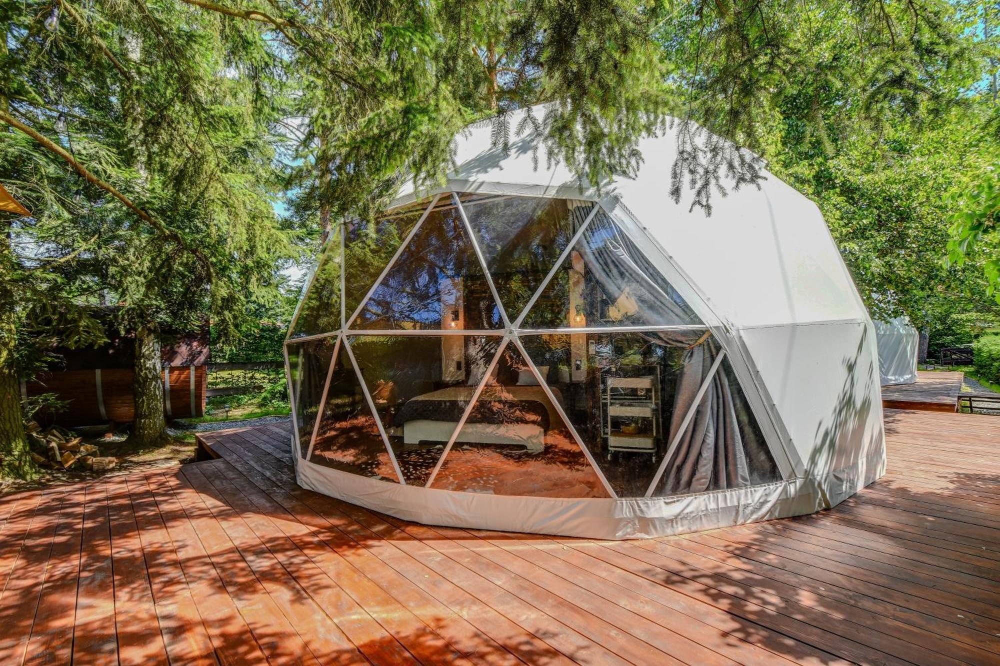 Tiche Misto Glamping Hotel Slapy  Exterior photo